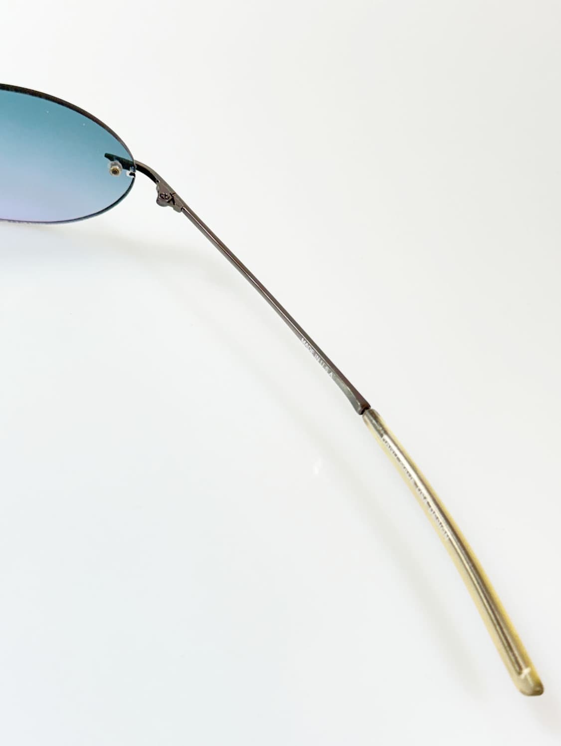 90s DOMON 무테 스퀘어 틴트 빈티지 선글라스 상품이미지6