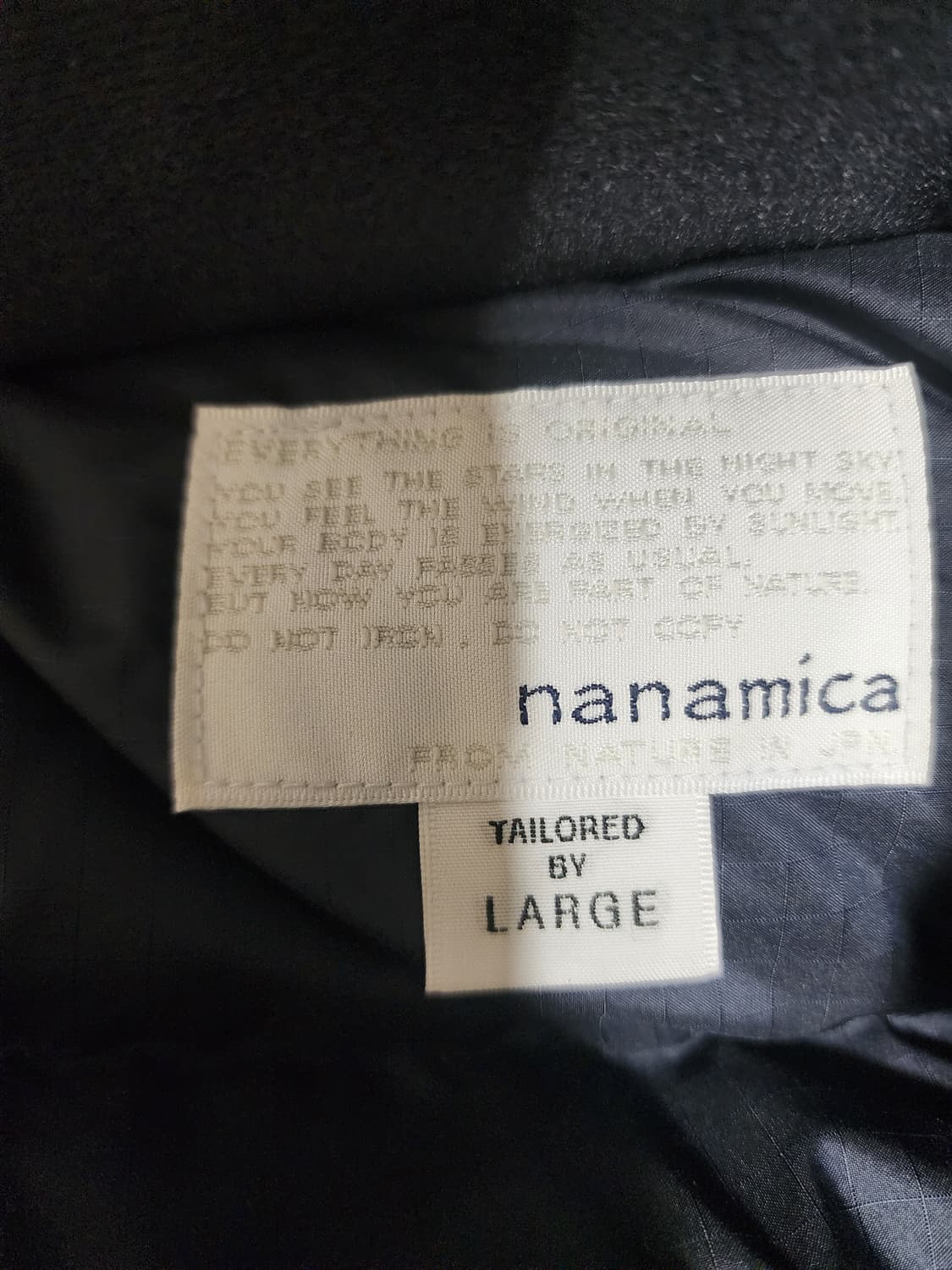 나나미카 24fw 고어텍스 다운 코트 네이비 L 상품이미지4