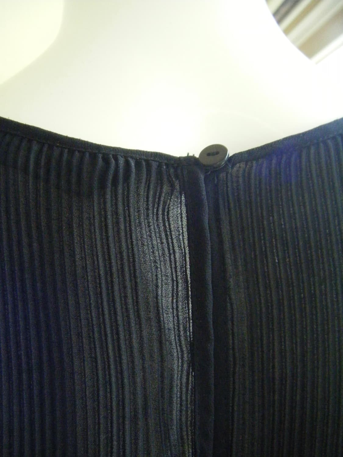 Sheer Top with Ruffle Sleeves (black) 상품이미지3