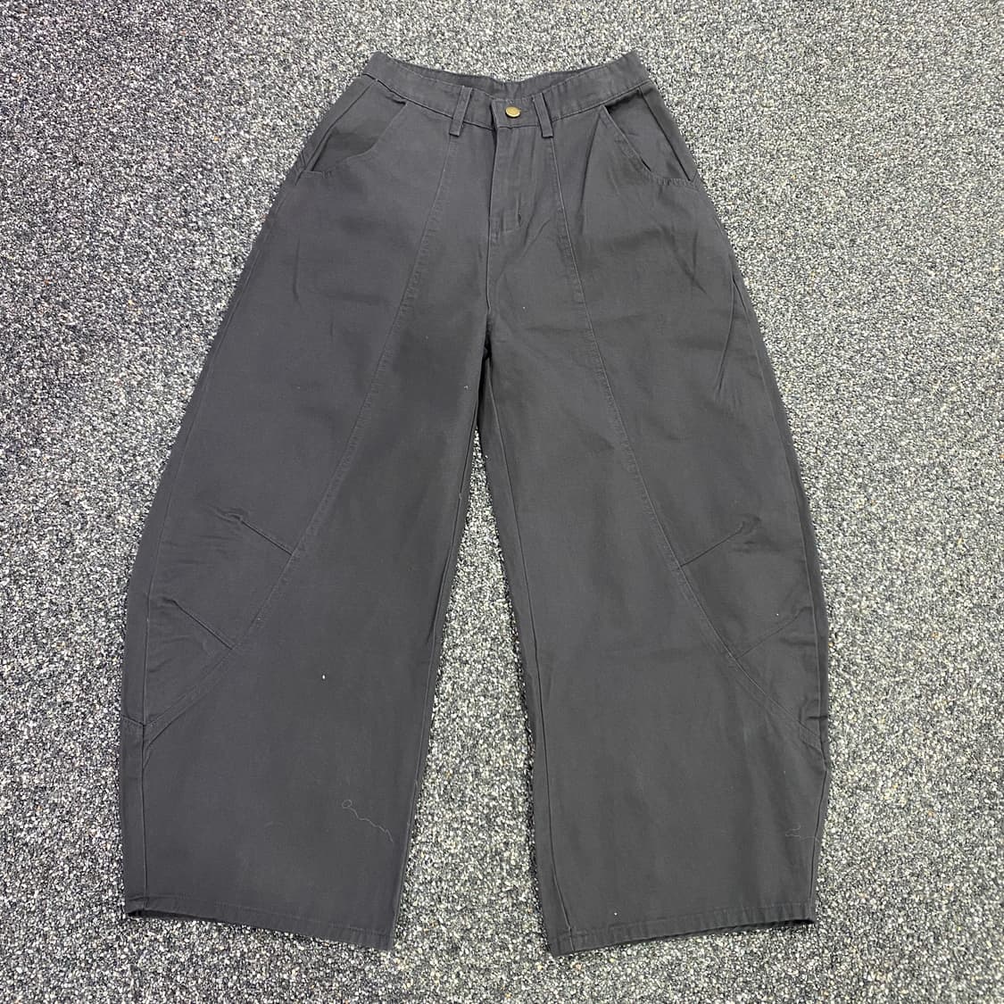 빈티지 데일리 캐쥬얼 y2k 와이드 데님 팬츠 B3744  상품이미지3