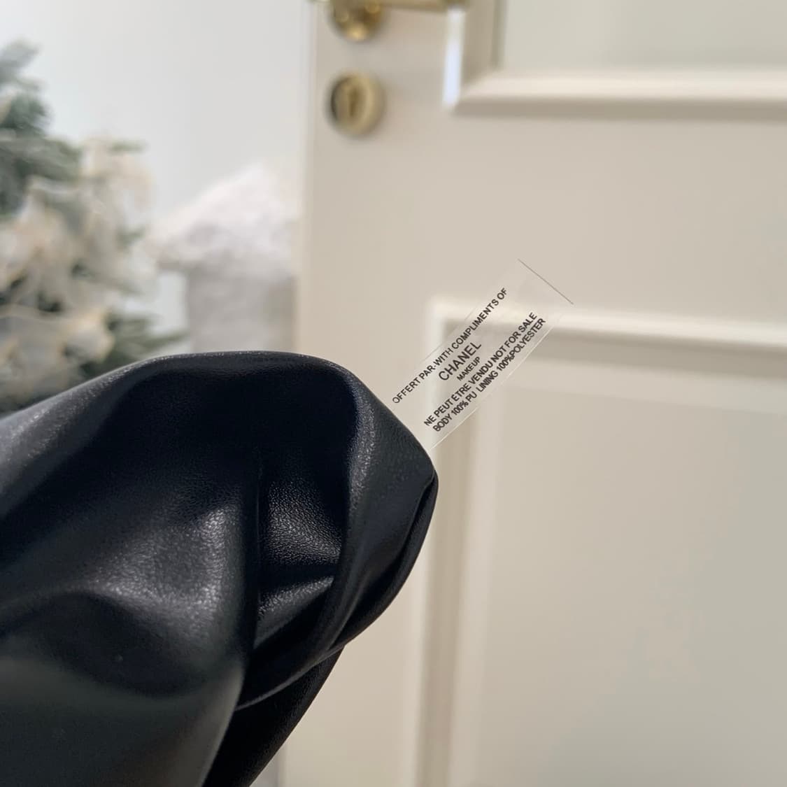  샤넬VIP 투웨이백 블랙레더 숄더체인백 백팩    상품이미지7