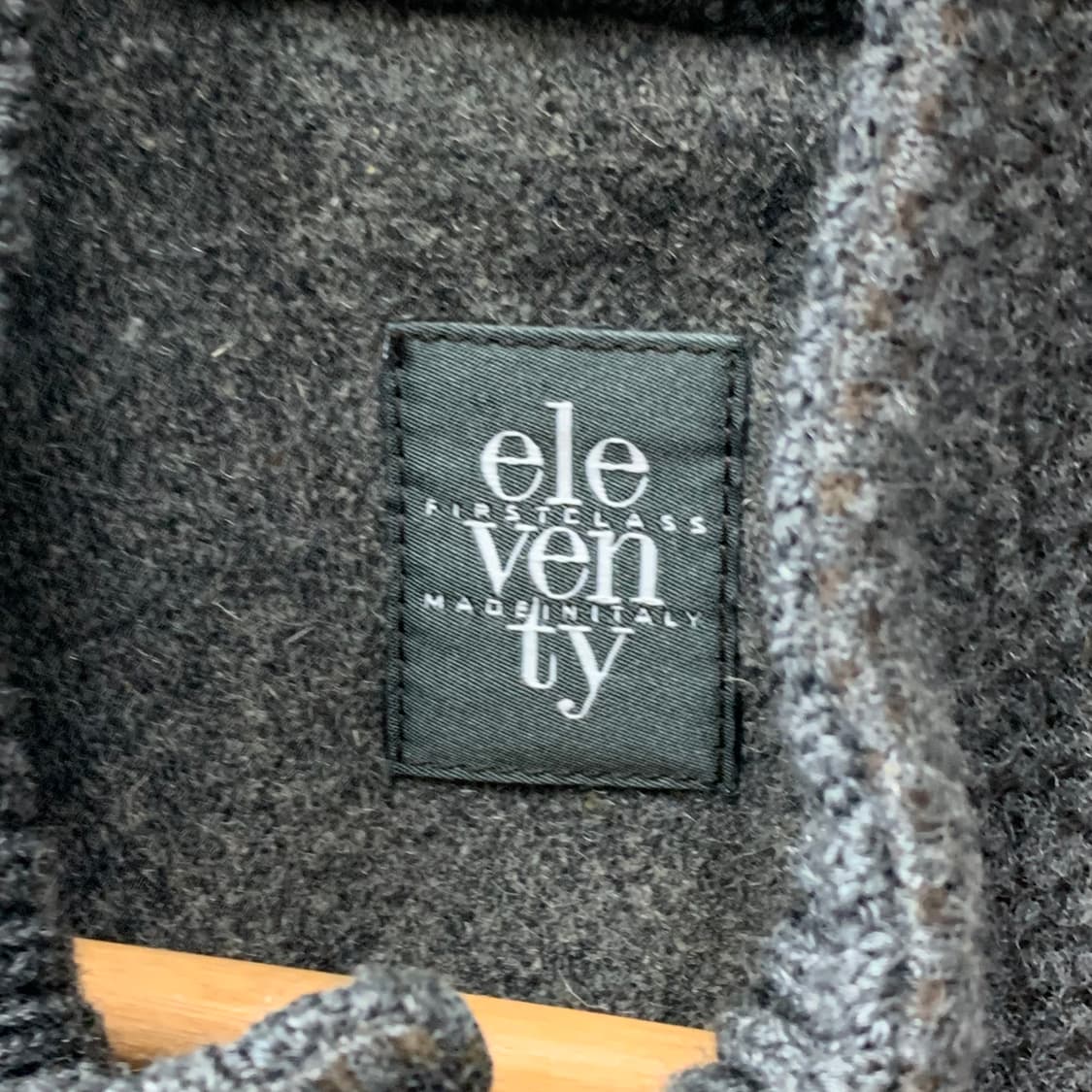 일레븐티 투웨이 헤링턴 니트 집업 상품이미지4