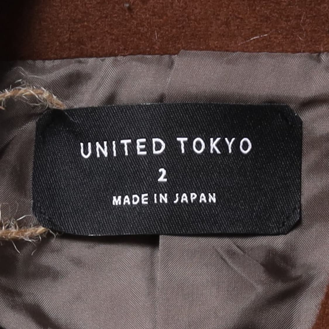 유나이티드 도쿄 United Tokyo Wool Coat 
 상품이미지8