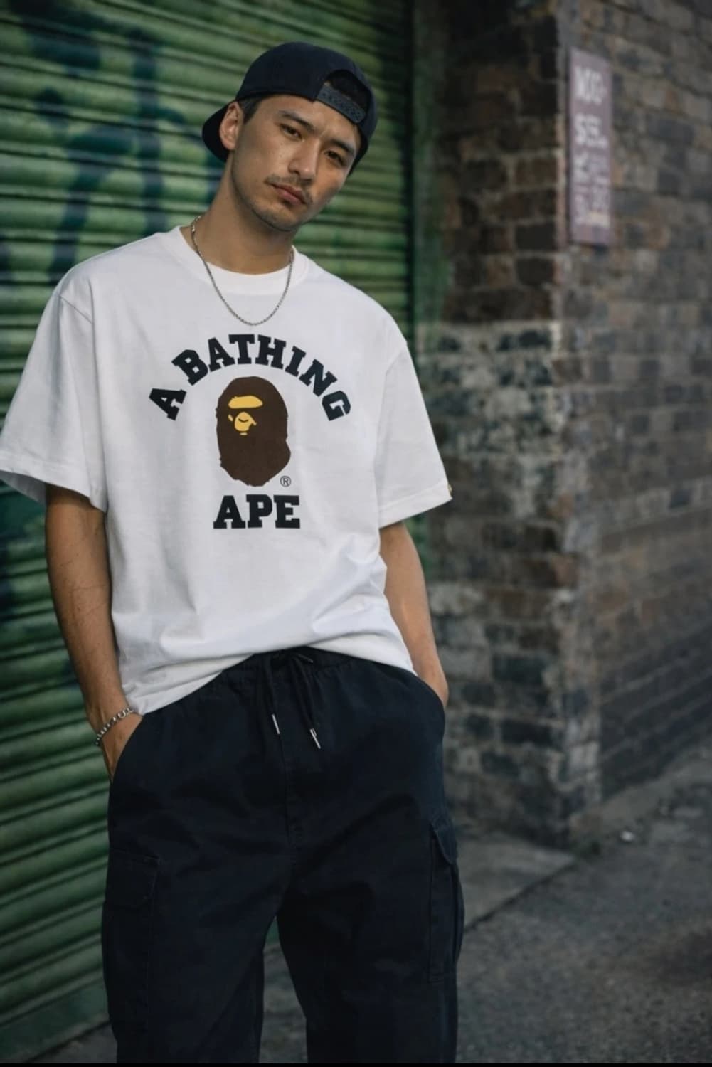 <특가>베이프 컬리지 로고 반팔티 (새상품) 상품이미지7