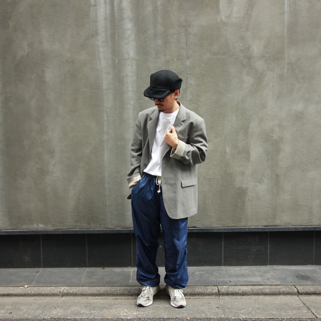 나인테일러 울 이어커프캡 울 트루퍼햇 블랙 상품이미지5