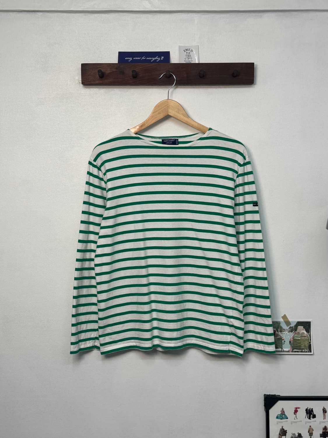 Saint James Long sleeve green/T126 상품이미지1