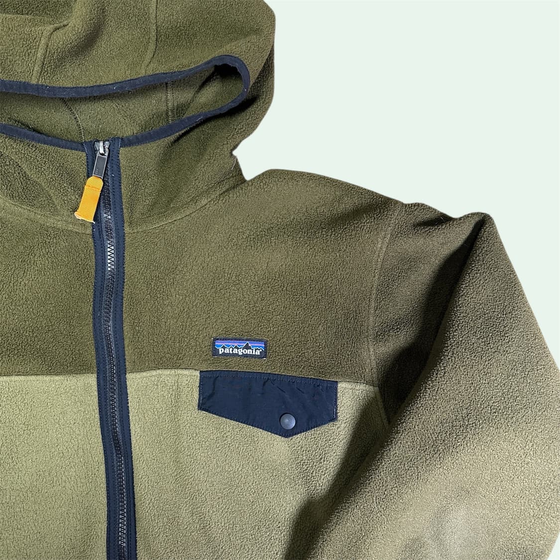 파타고니아 라이트웨이트 신칠라 후드집업 카키 M 상품이미지2