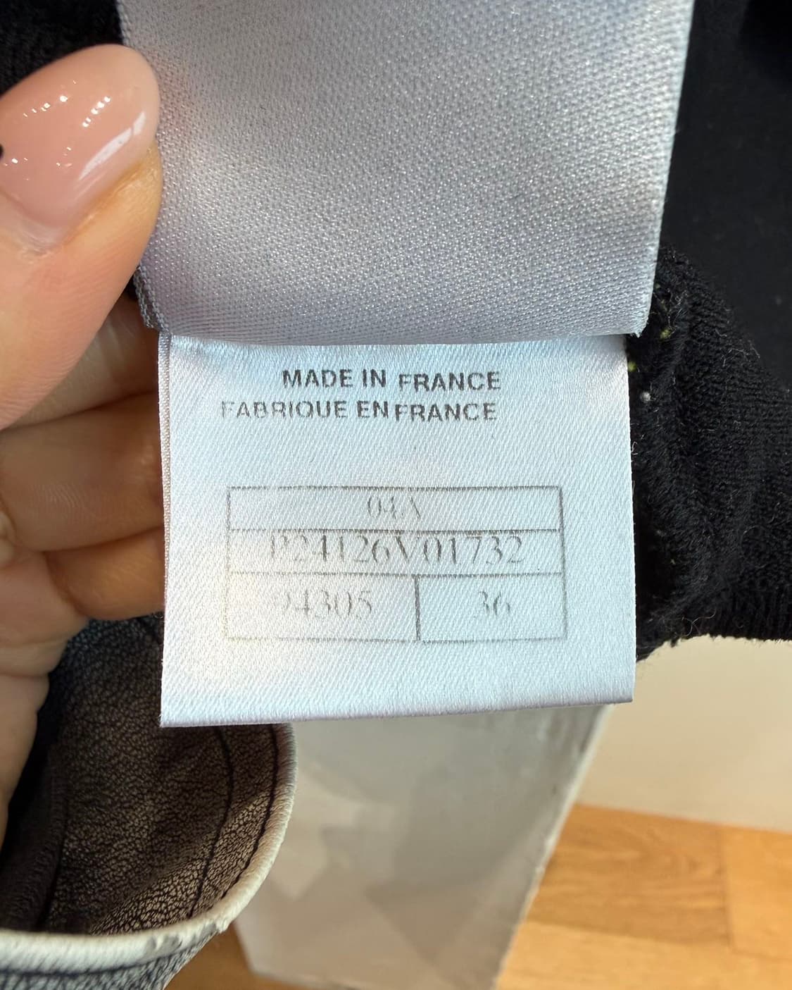 샤넬 스포츠 블랙 후드 집업 상품이미지10