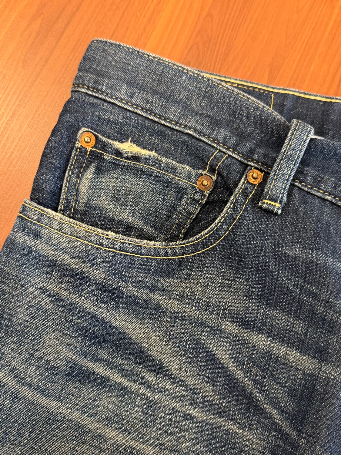 Levis 리바이스 502 빈티지 데님 팬츠 (33-34inch) 상품이미지8
