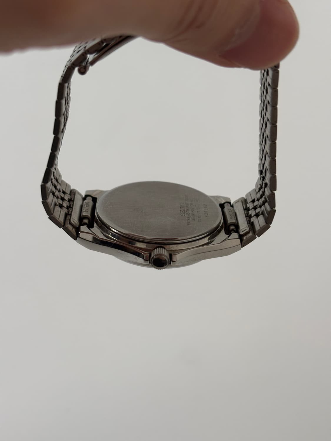 1990s Spirit Arabic Index Silver Quartz  상품이미지8