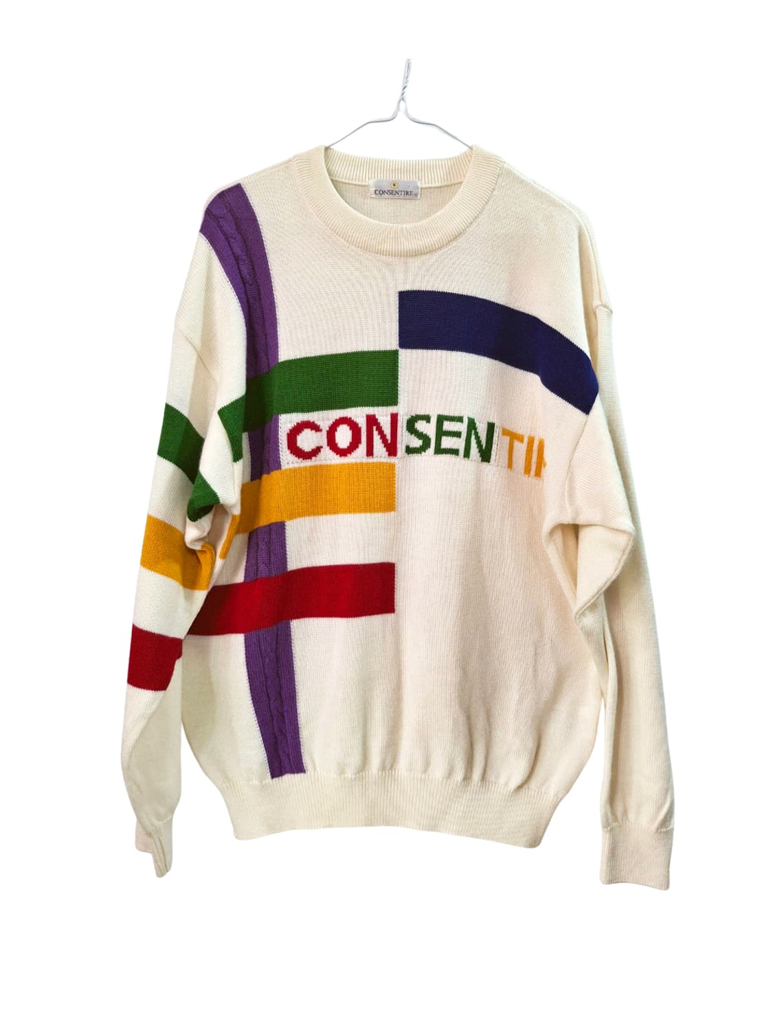 CONSENTIRE 몬드리안 니트 L 상품이미지1