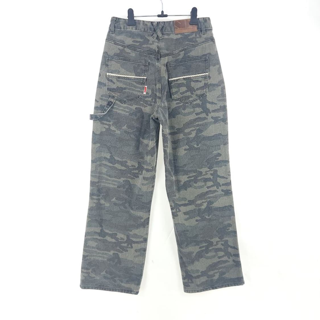[여S]스컬터 카모 와이드 데님 팬츠[Y5C-203] 상품이미지5