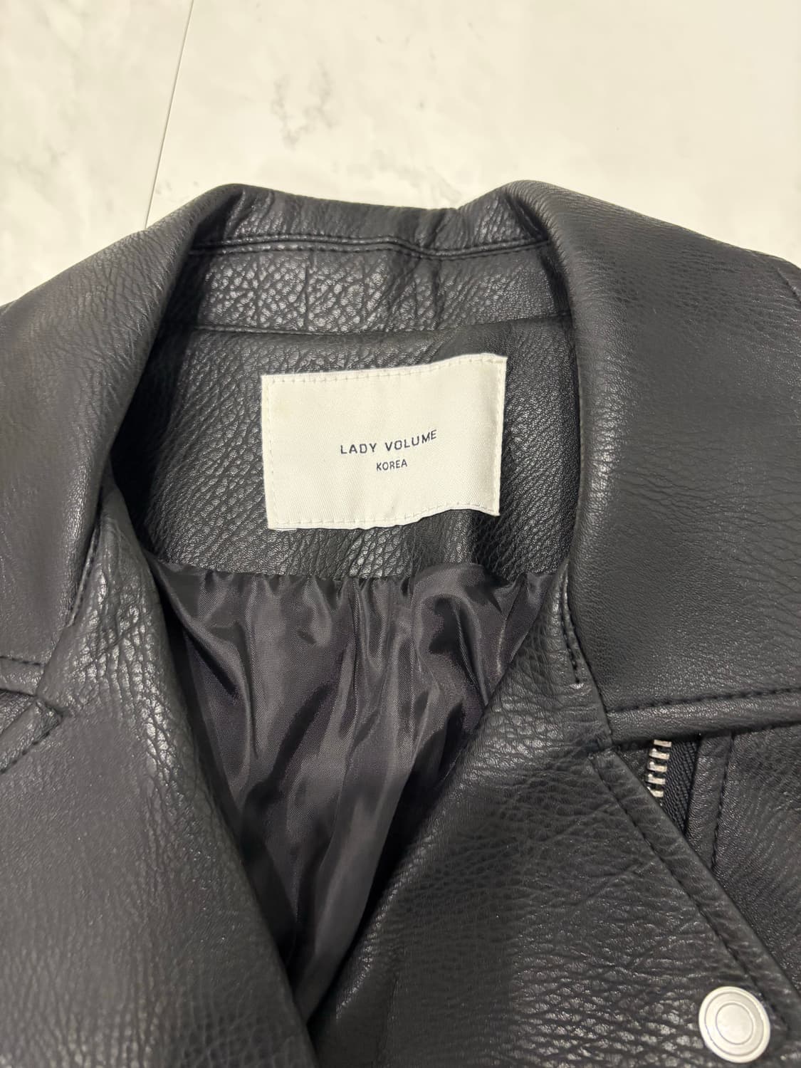 lady volume 라이더자켓L 상품이미지3