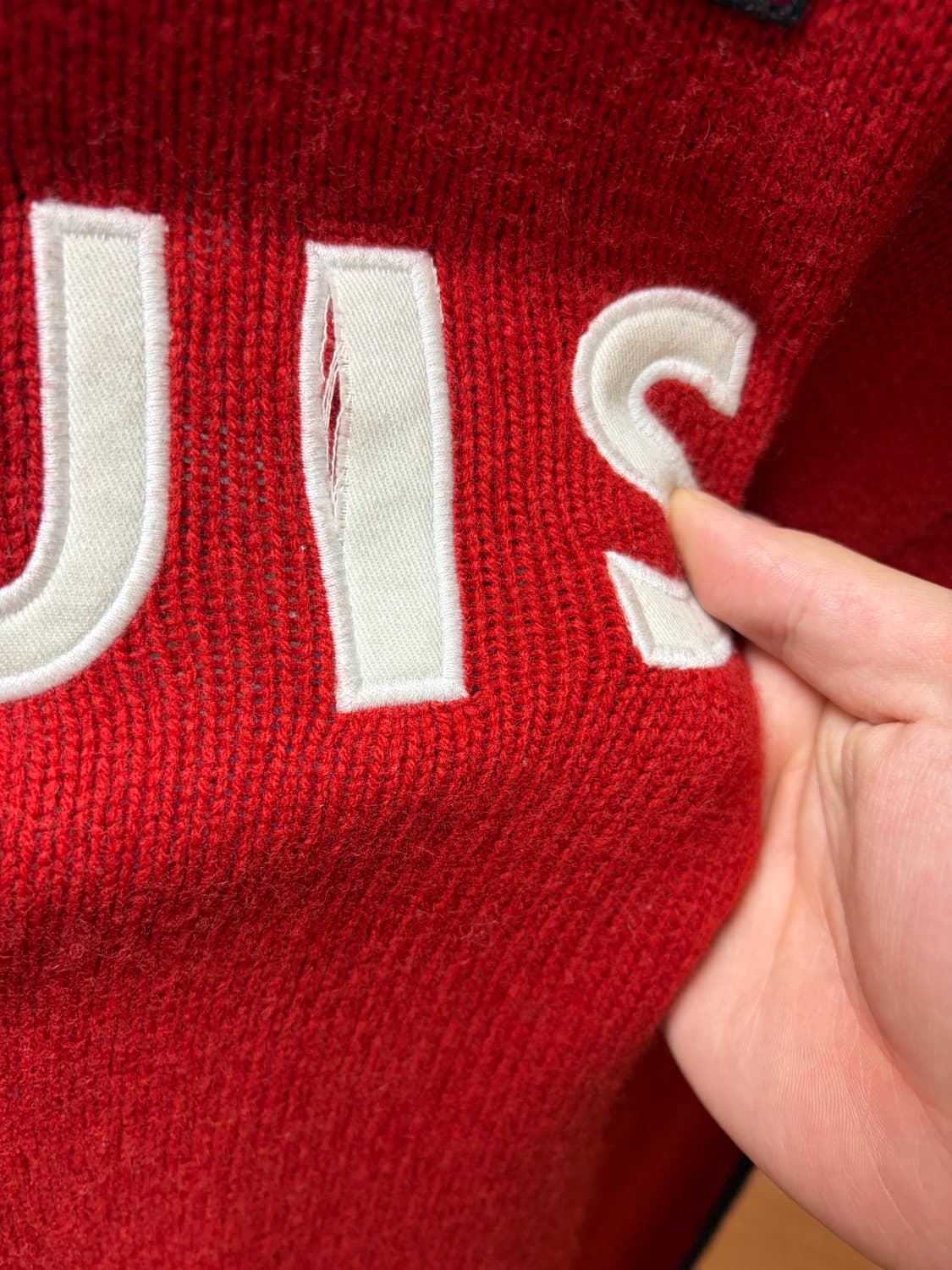 Polo 폴로 랄프로렌 빅포니 스위스 자수 코튼 니트집업 상품이미지5