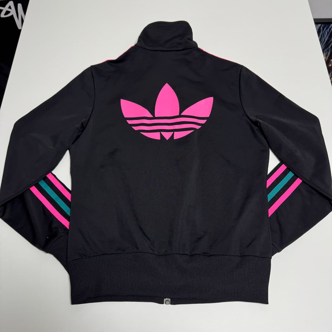 아디다스 파이어버드 멀티 컬러 트랙탑 집업 저지 M 상품이미지4