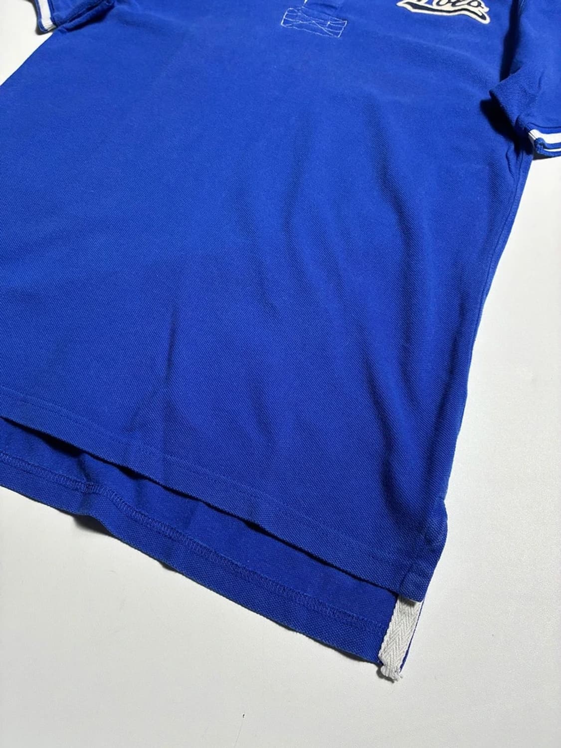 폴로 랄프로렌 패치 디테일 럭비 반팔 카라 티셔츠 R1999 상품이미지4