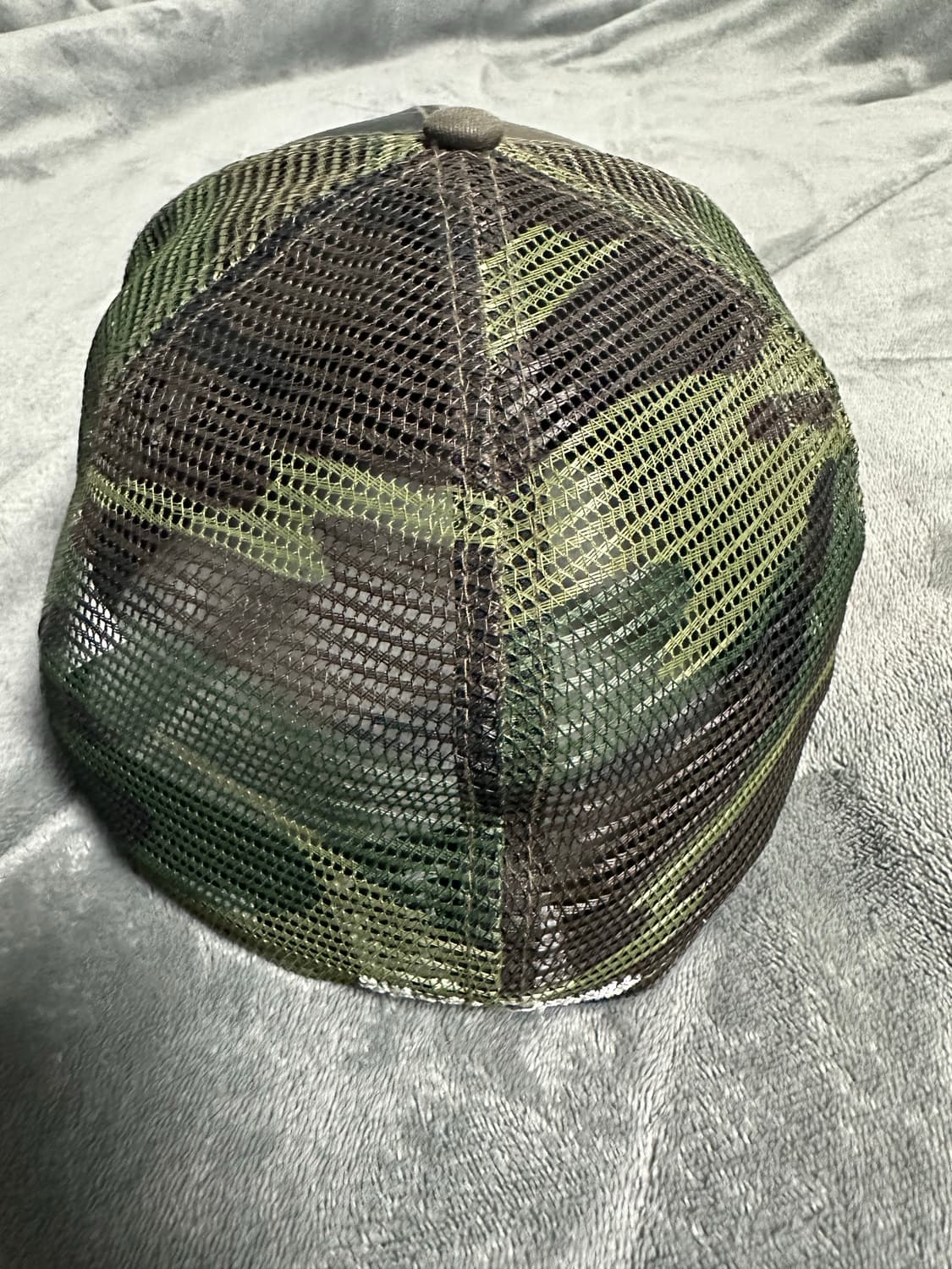 738) 슈프림 박스로고 메쉬 백 뉴에라 우드랜드 카모 상품이미지3