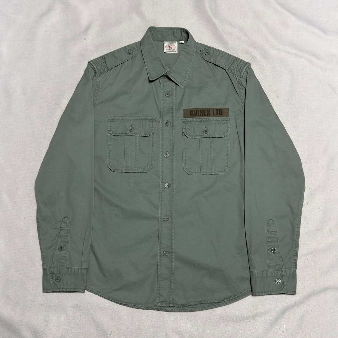 L 아비렉스 LTD USA 밀리터리 셔츠 상품이미지3