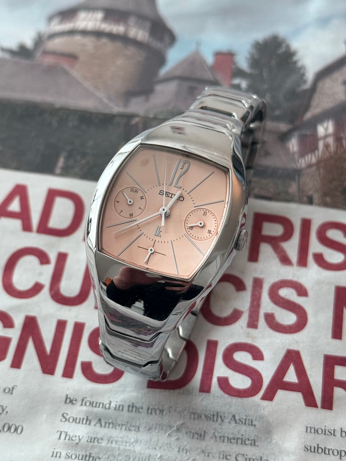 세이코 Seiko 루키아 토노 멀티펑션 복숭아 상품이미지1