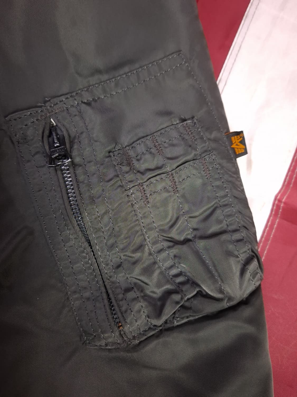 오리지날 미국제조 미공군 민수용 CWU-45/P 항공자켓 상품이미지6