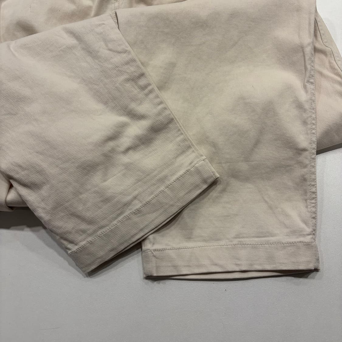 [M] 코닥 벨트 면바지 팬츠 화이트 B352 상품이미지9