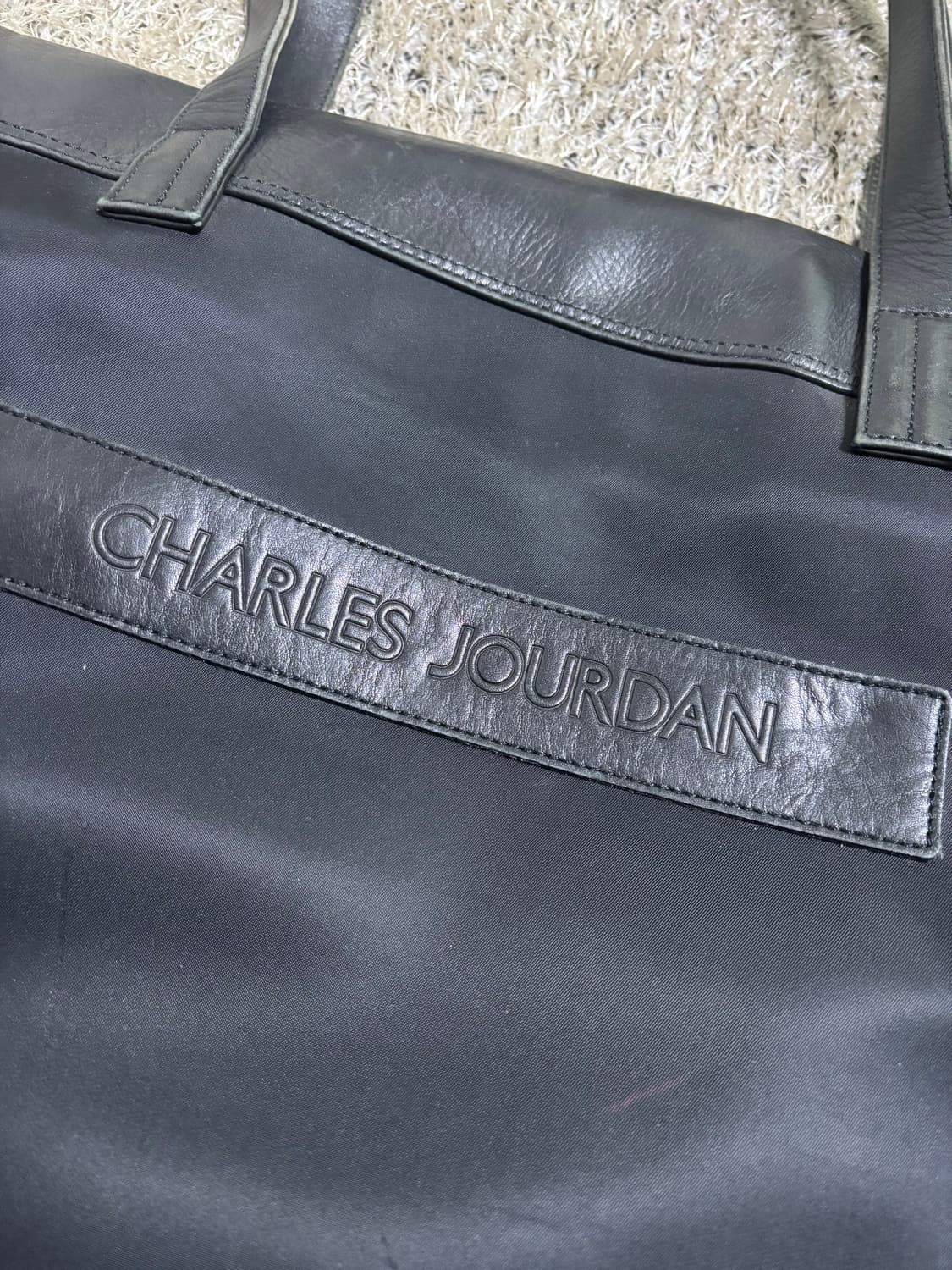 일본판 CHARLES JOURDAN 가죽 토트백 상품이미지2