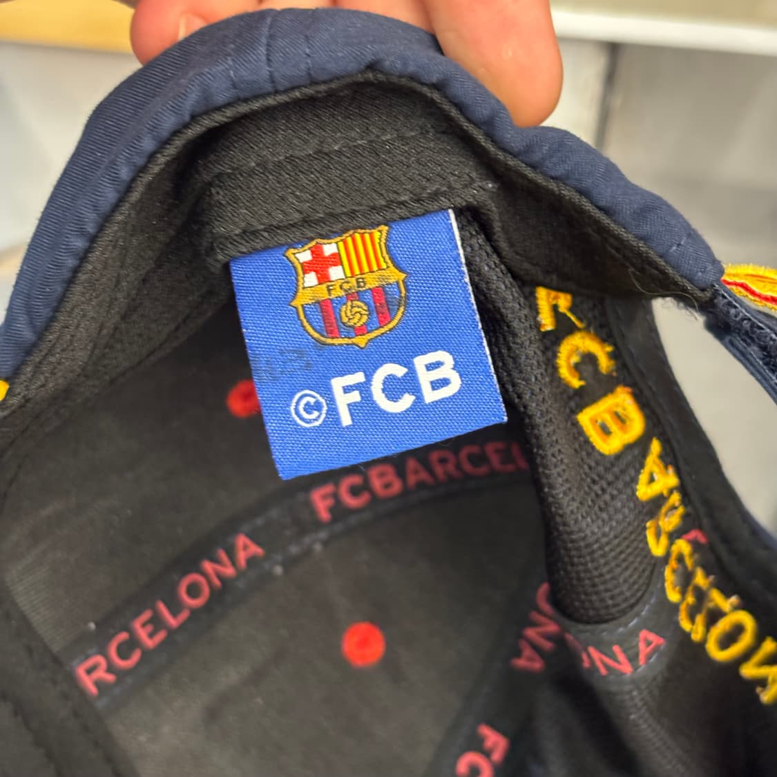 FC 바르셀로나 빈티지 볼캡 OS 상품이미지7