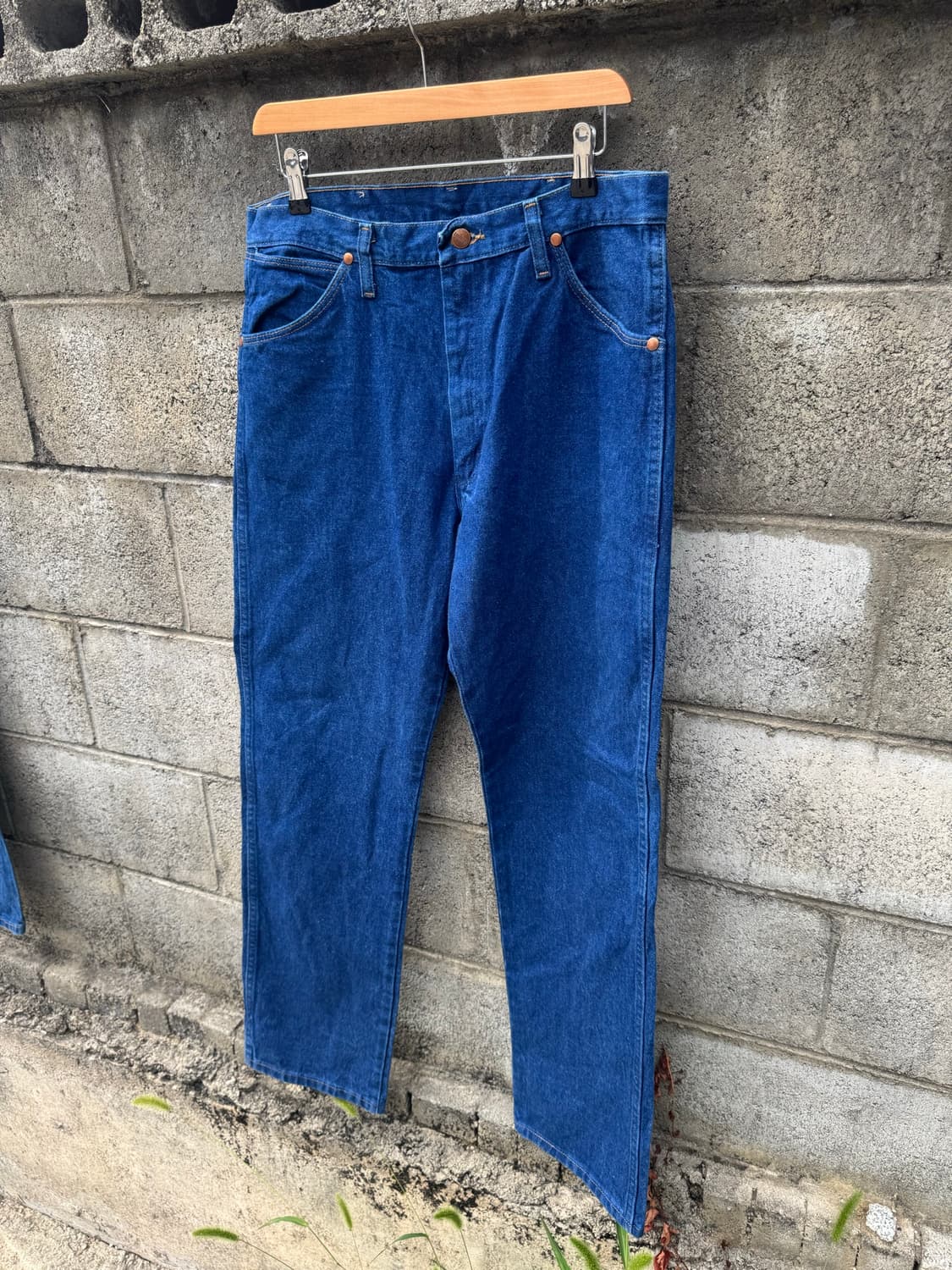 00s 랭글러 빈티지 13mwzpw 카우보이컷 데님 팬츠 34 상품이미지3