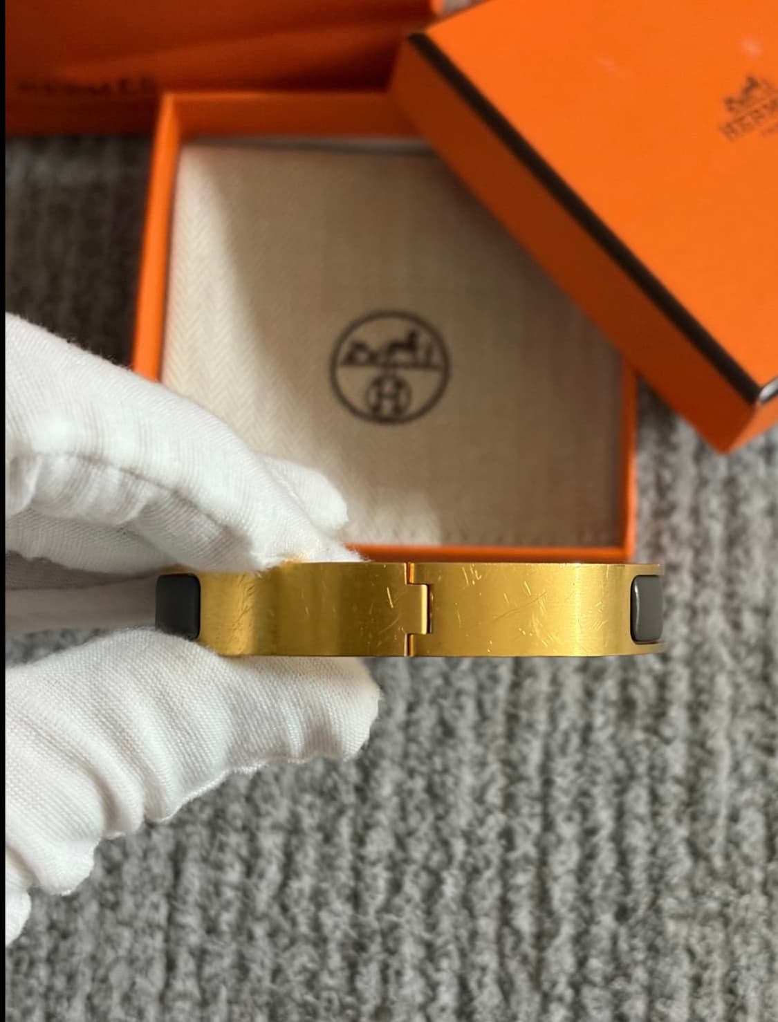 (T5, 상태최상) 에르메스 클릭아슈 팔찌 상품이미지3