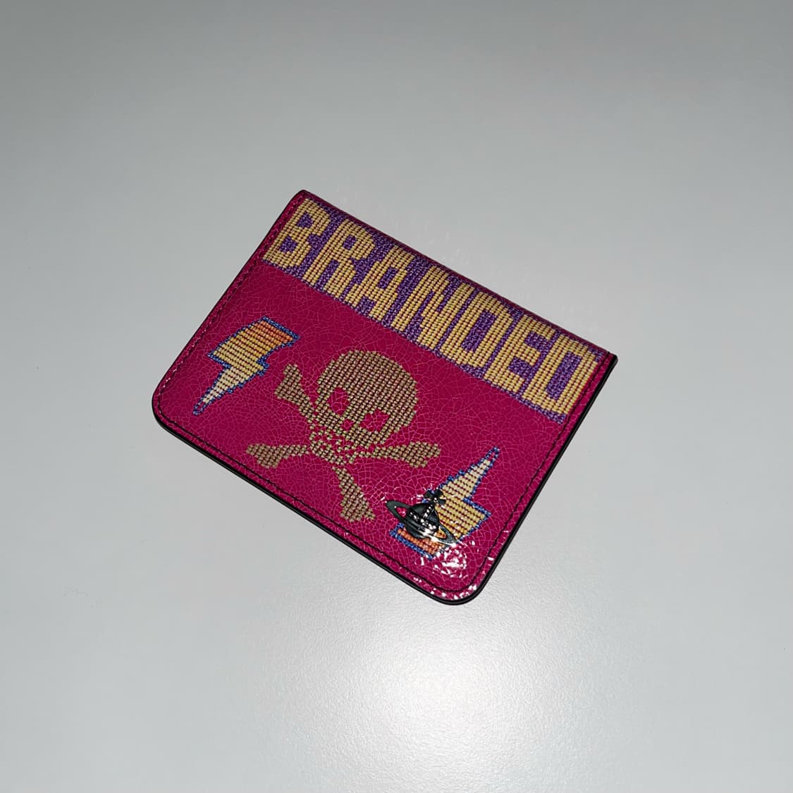 Vivienne westwood 스컬 패턴 카드 지갑 상품이미지2