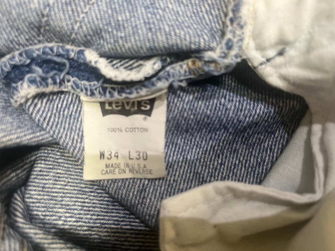 리바이스 made in usa 90s 550 상품이미지5