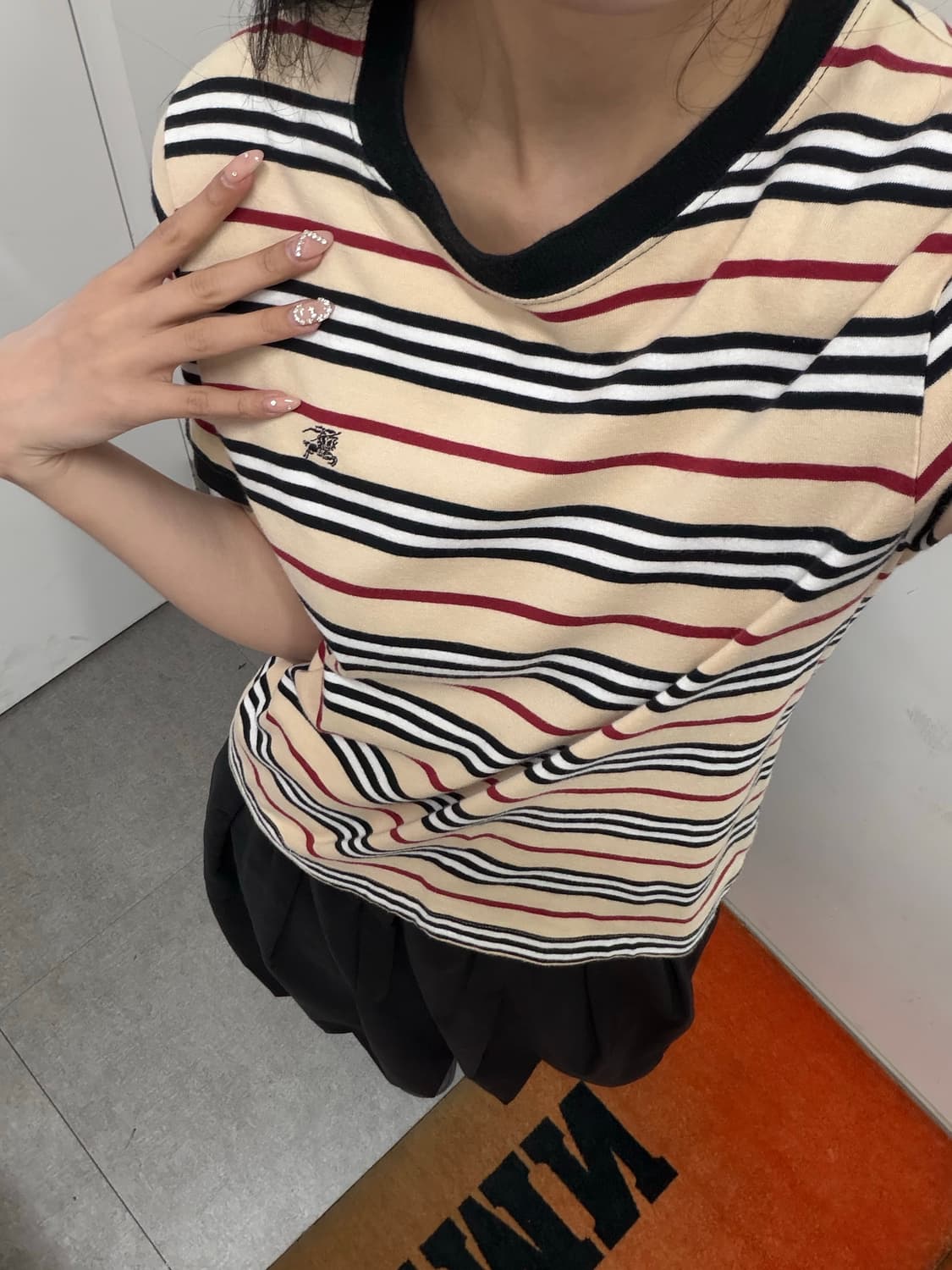 버버리 스트라이프 반팔 상품이미지4