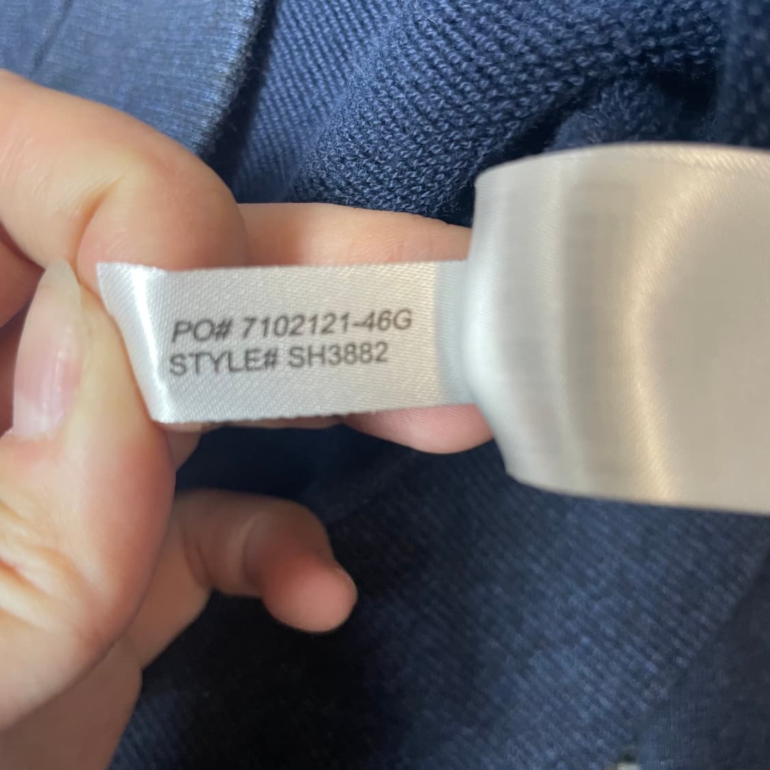 라코스테 다크 블루 빅로고 맨투맨 XS 상품이미지8