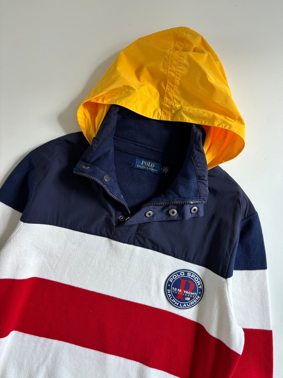 Polo 폴로 랄프로렌 신형라벨 단가라 후드티 상품이미지4