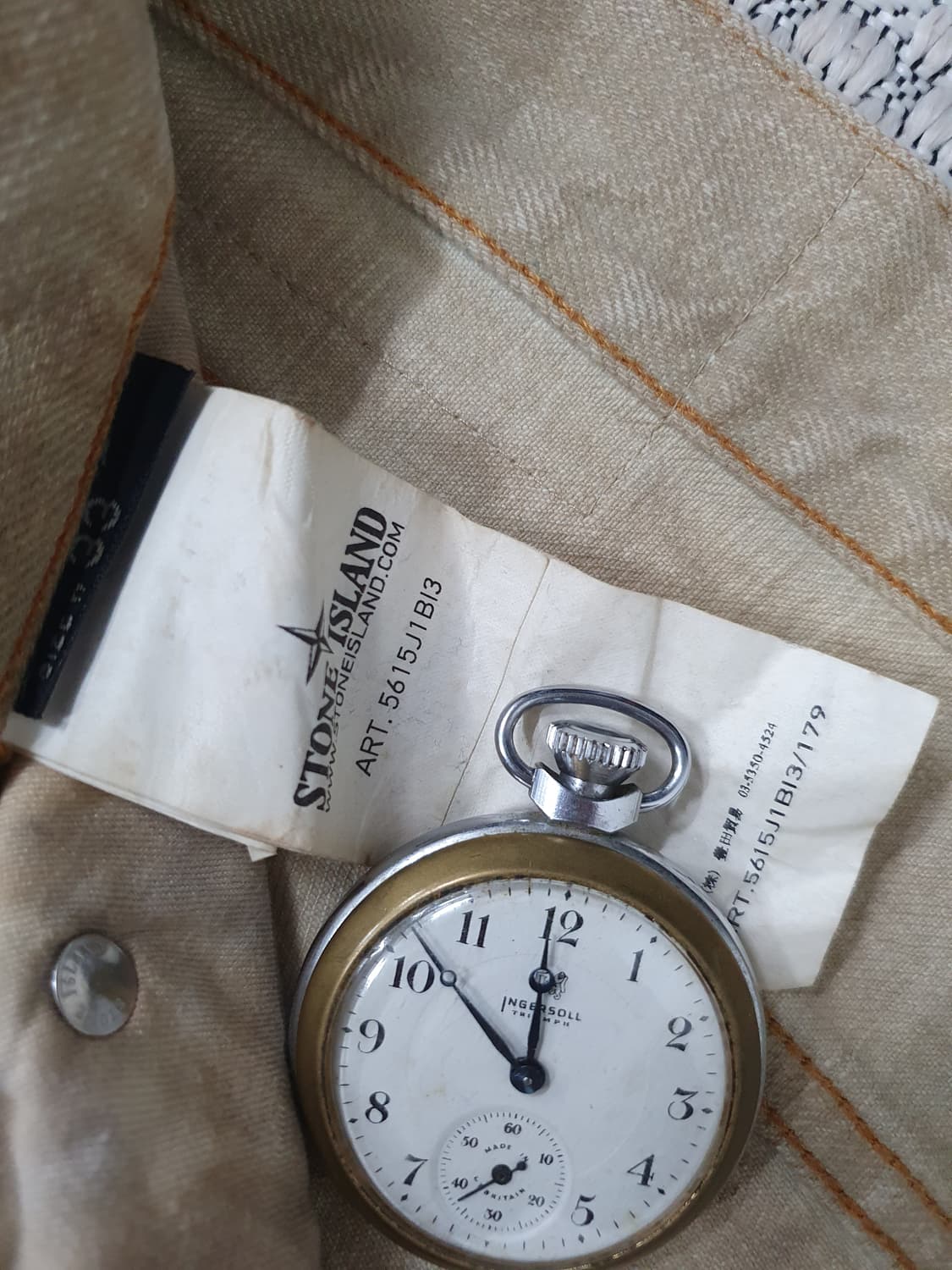 2012 스톤 아일랜드 디스트레스드 더스트 진 상품이미지8