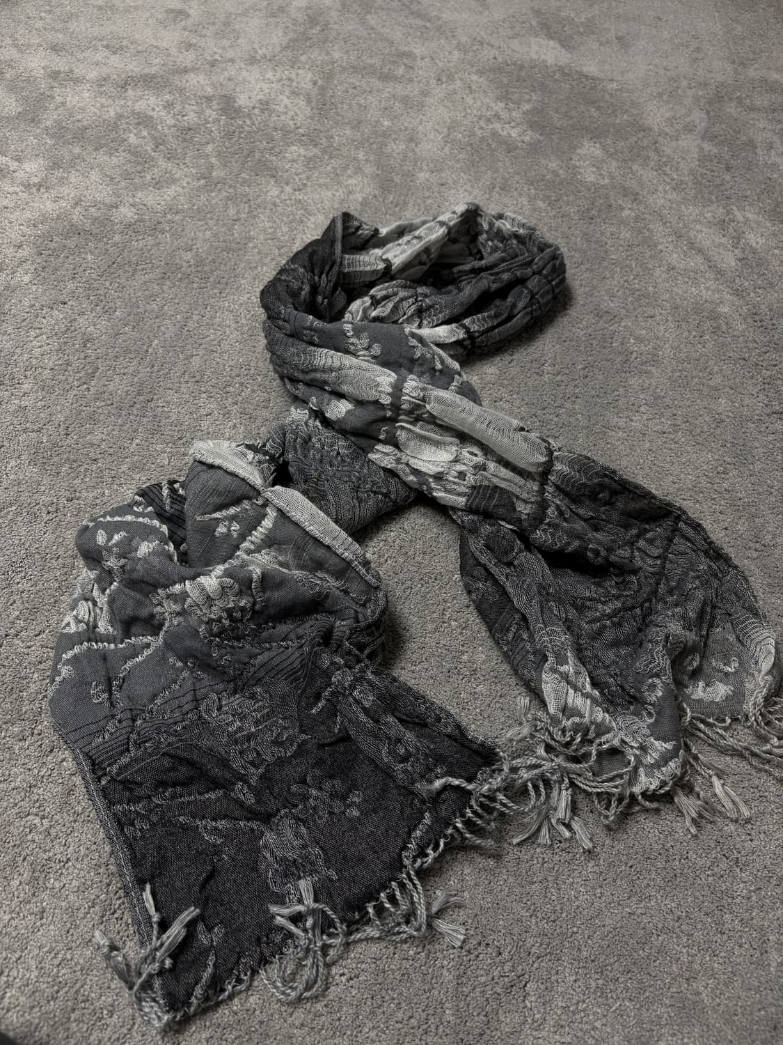 Vintage vkei gothic punk mood scarf 상품이미지2