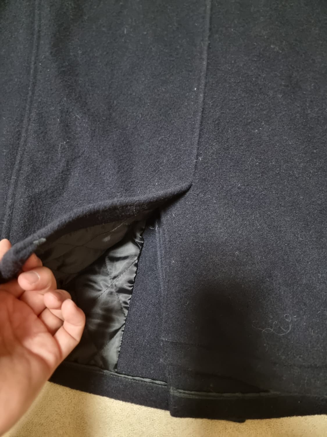 올드갭 갭 gap 네이비 나발 10 버튼 피코트 L 상품이미지5