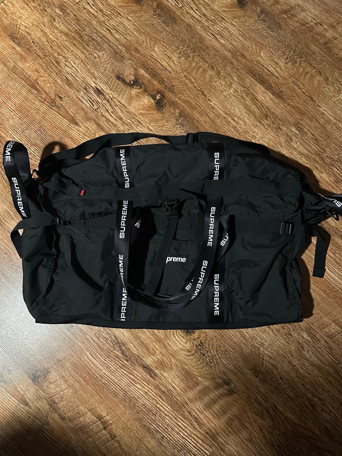 [OS] 슈프림 라지 하울 토트백 블랙 새상품 상품이미지4