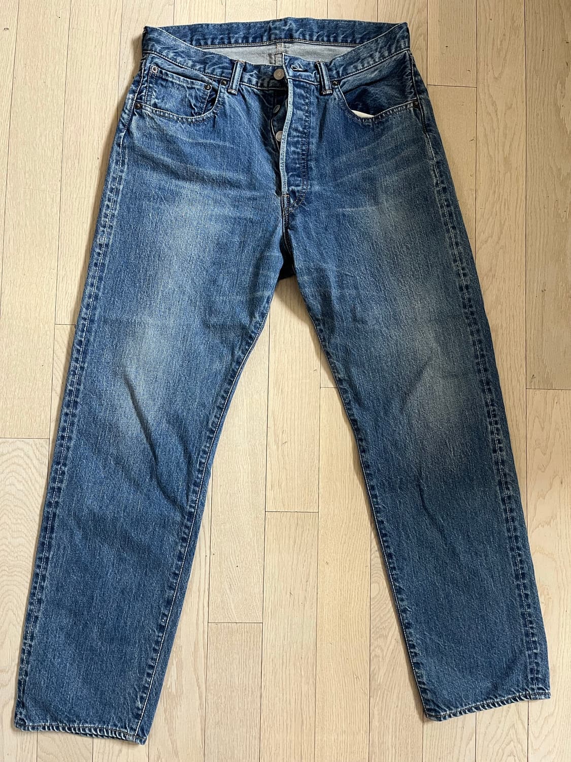 A.PRESSE 아프레쎄 워시드 데님 상품이미지1