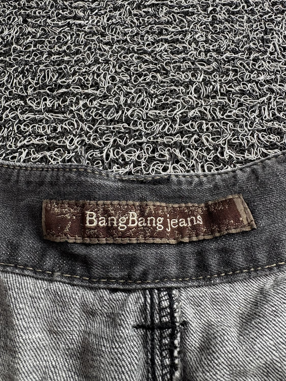 빈티지 아카이브 흑청 구르카 워싱 데님 버뮤다 팬츠 4125 상품이미지3