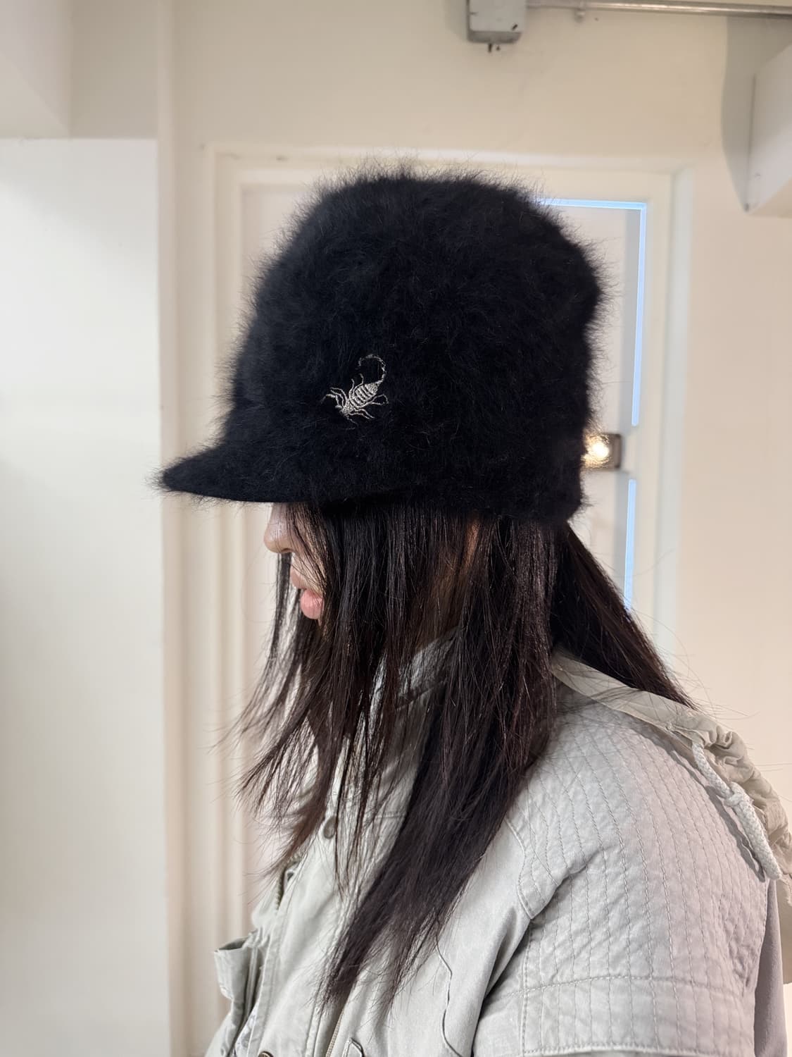 HYSTERIC GLAMOUR  Fuzzy Wool Cap 상품이미지1