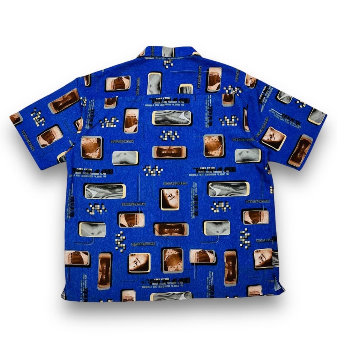 로카웨어 00s 올드스쿨 섹시 바디 걸 디지털 반팔 셔츠 상품이미지3