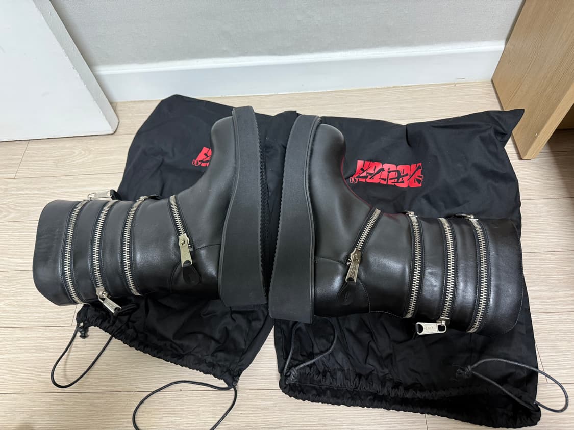 Rough simmons 맛좋은 멀티지퍼 부츠 상품이미지4