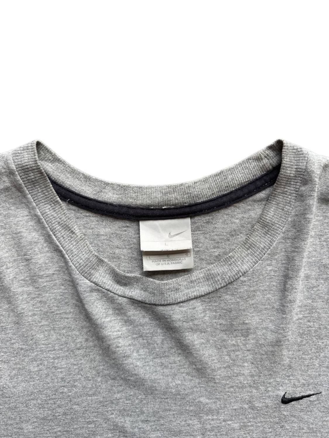 Mid 00s 나이키 체스트 스몰 스우시 로고 티셔츠 상품이미지4