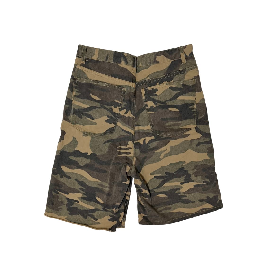 ABSENT 카모 더블니 버뮤다 팬츠 상품이미지5