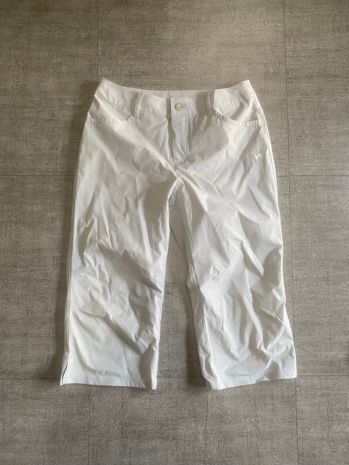 Lecoq 르꼬끄 핀터깔y2k긱시크 하구미모리걸 셔링 버뮤다팬츠 상품이미지1