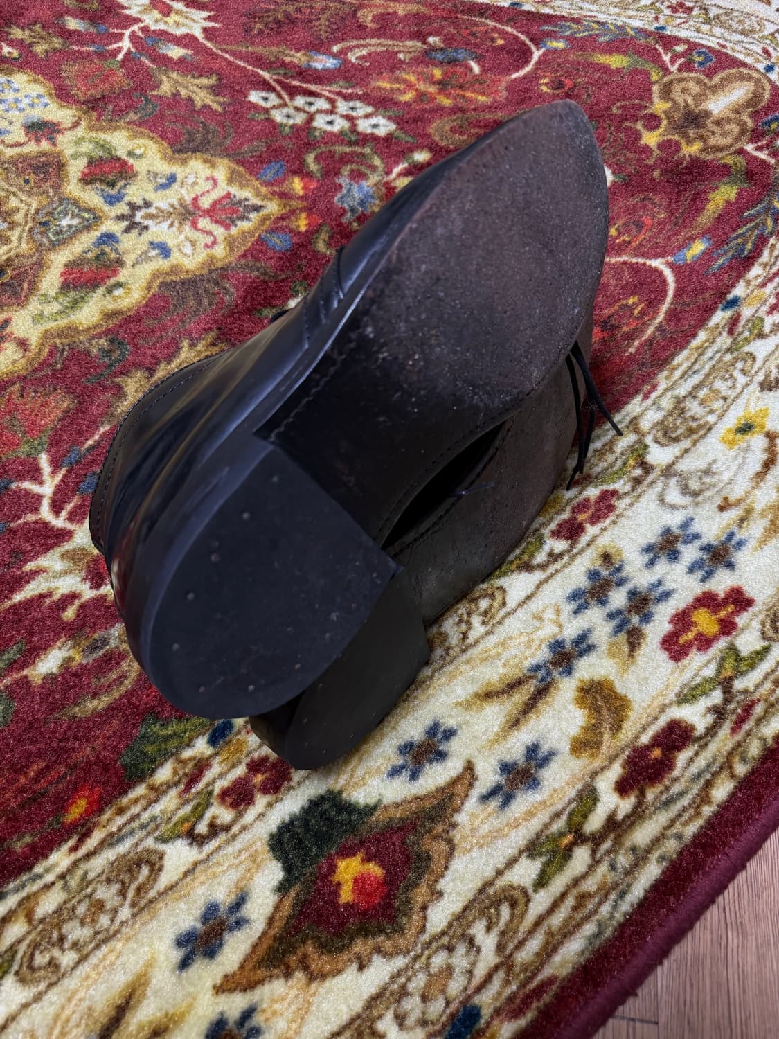 알든 1340 블랙 코도반 처카부츠 10d 상품이미지4