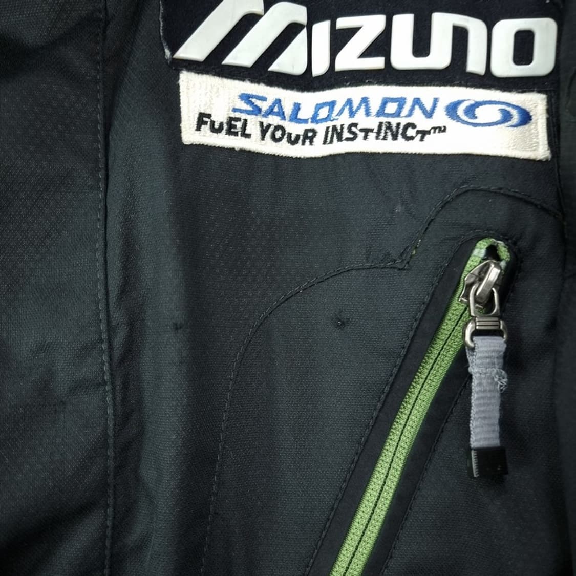 [미즈노] 살로몬 스폰서 올드스쿨 스키 점퍼 블랙 M19936 상품이미지10