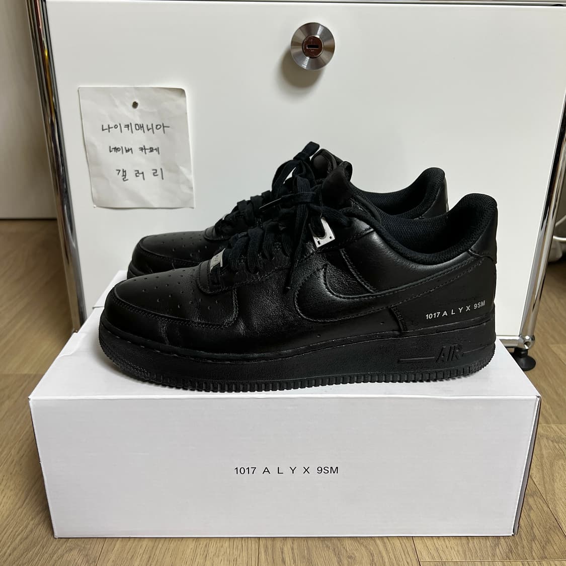 [270] 나이키 × 1017 알릭스 9SM 에어포스 1 로우 SP 블랙 상품이미지6