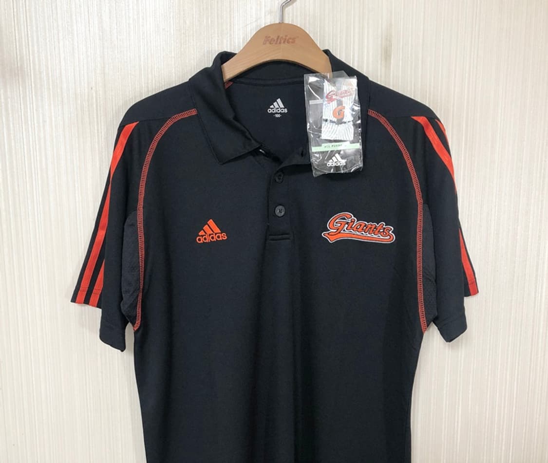 KBO 아디다스 롯데자이언츠 베이스볼 폴로티셔츠 100 상품이미지2